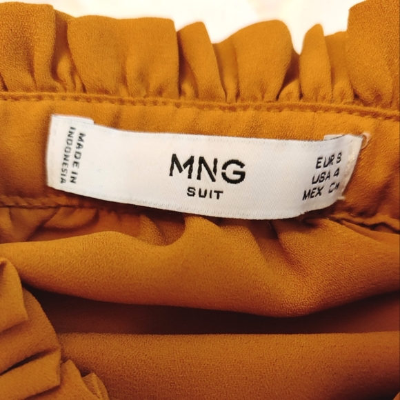 Mango Button Down Blouse - Picture 4 of 5